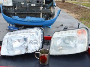 Fanali anteriori Fiat Panda come sostituirli
